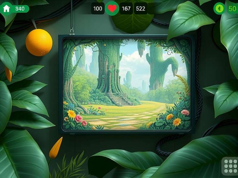 Ultra Green Escape educational features interface